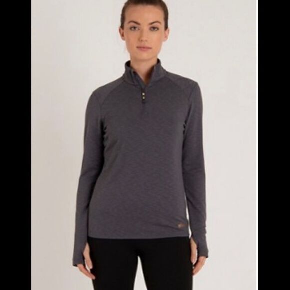 EUC SHERPA ADVENTURE GEAR 1/4 ZIP LONG SLEEVE BASE LAYER TOP - Picture 1 of 10